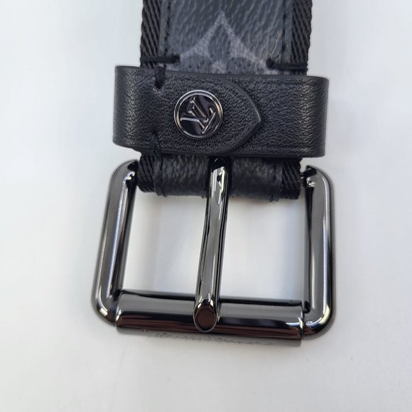 Louis Vuitton Men's Monogram Eclipse Signature Extra Long Belt - Picture 10 of 15